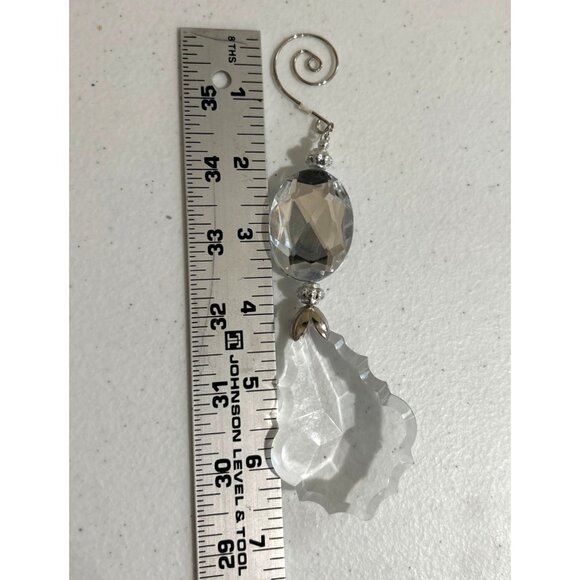 Christmas Collectible Ornaments Set Of 3 Acrylic Inc. Helen Steiner Rice Heart - Picture 7 of 7